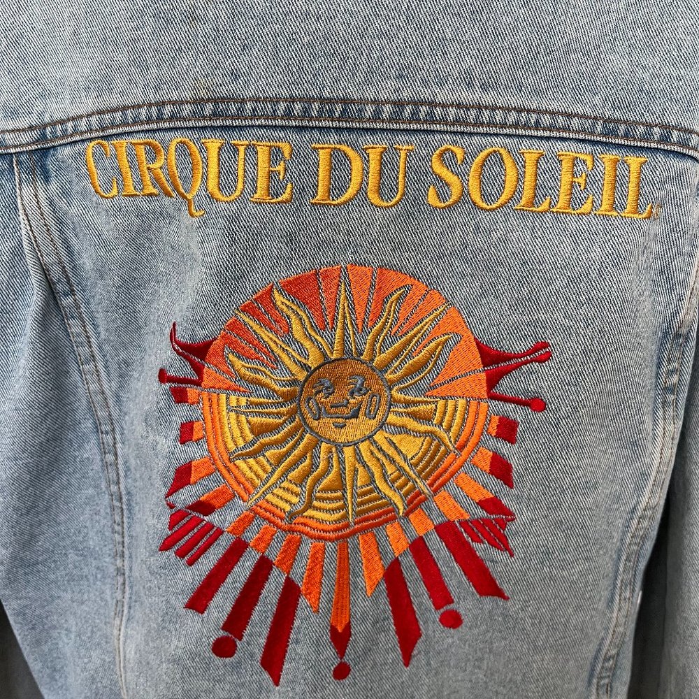 Blue Jean Jacket, Size M, Cirque Du Soleil